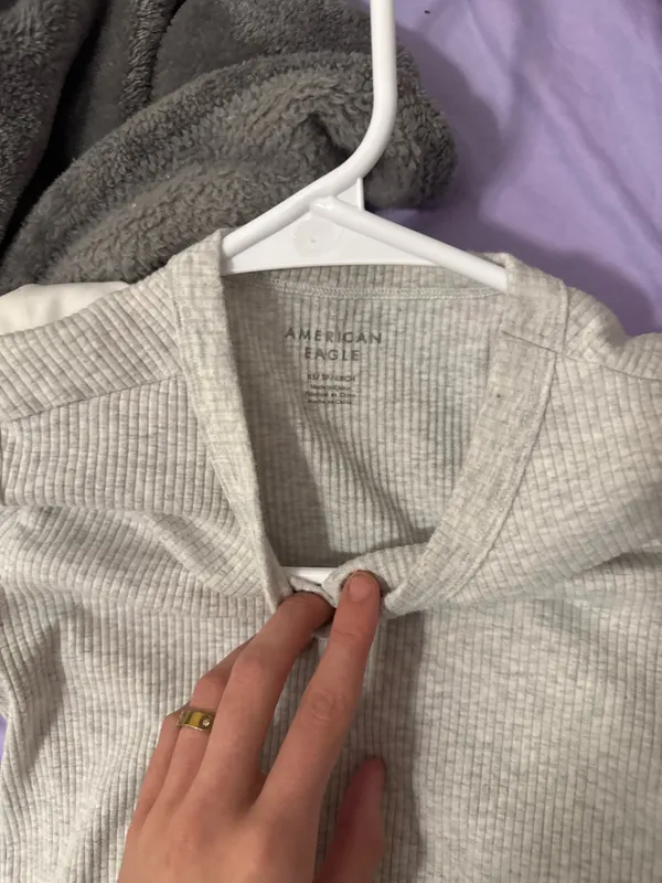 American eagle ribbed crop - Image 2