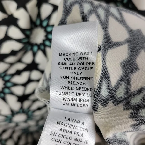 Maggie London Stitch Fix Dress 22W Black White Cenna Jersey Starbust Mini NEW - Image 13