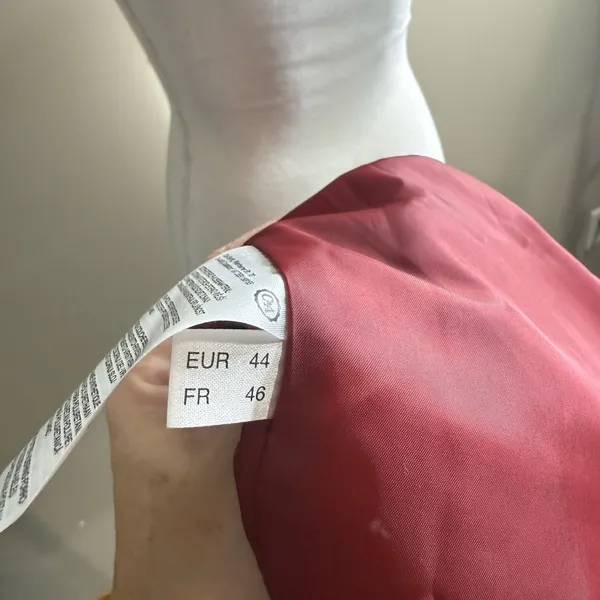 NWT C & A Red Leather Zip - Image 13