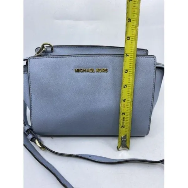 michael kors small blue cross body bag - Image 4
