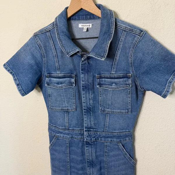 Good American Fit for Success Jumpsuit‎ in Blue274 Womens Size 1 / US M - Image 10