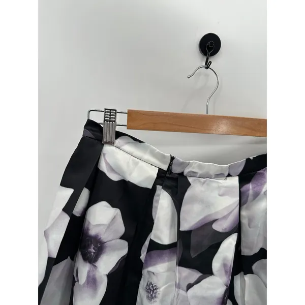 Lulu's‎ Womens Midi Floral Skirt Size M Floral Modest A-Line Church Wedding - Image 7