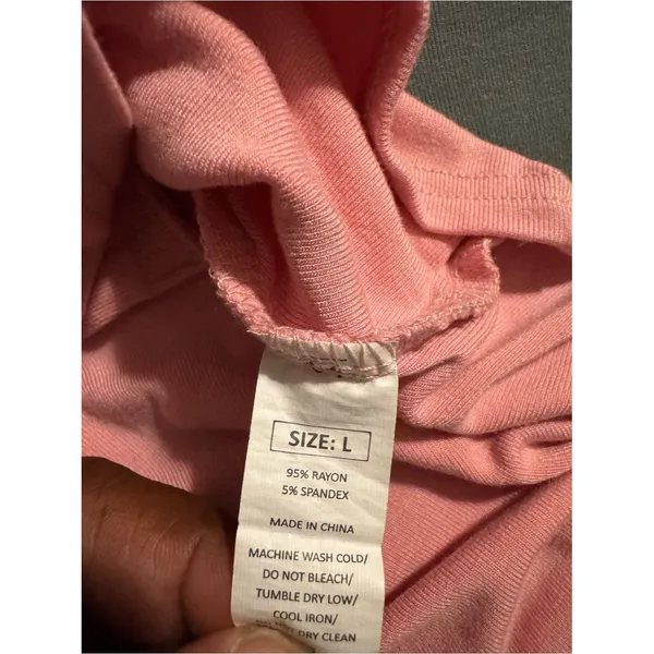 Women's Pink Short-Sleeve Bodysuit - Image 3