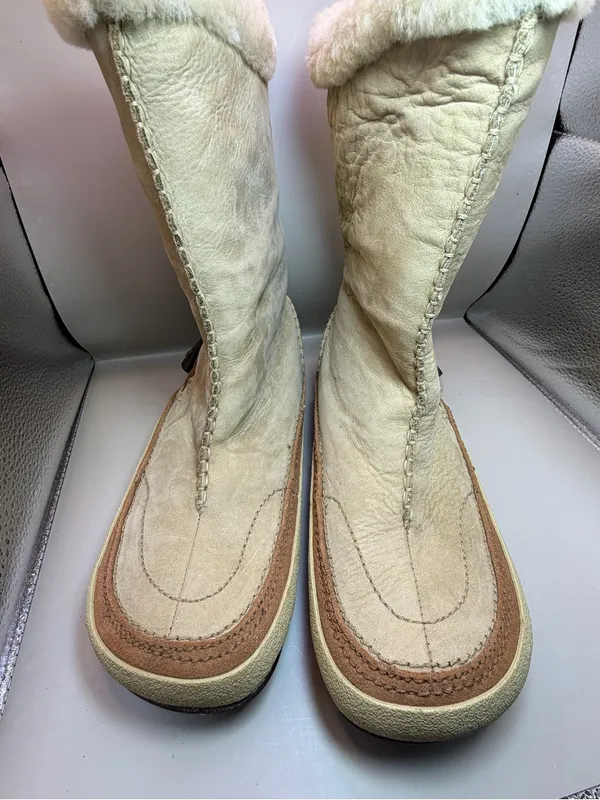 Merrell Spirit Tibet Timber Boots Womens 8 Shearling Leather Winter - Image 12