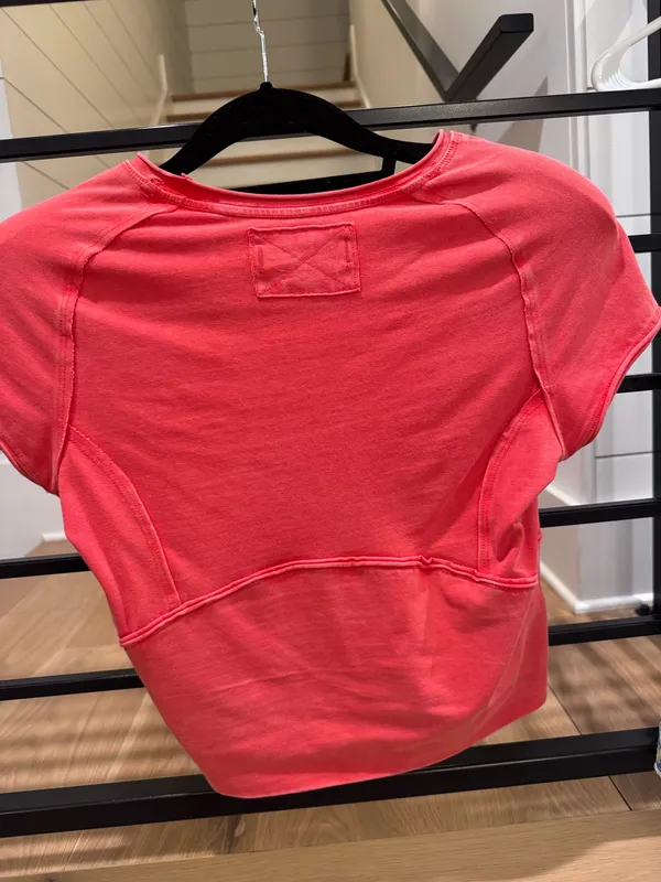 We The Free Protagonist Cropped Cap Sleve Tee - Image 4