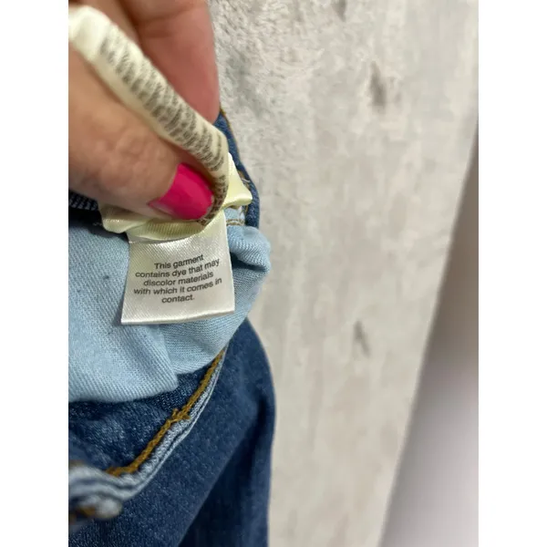 Pilcro Barrel Leg Jeans Blue Denim Women’s Size 25 Modern Effortless Cool Girl‎ - Image 9