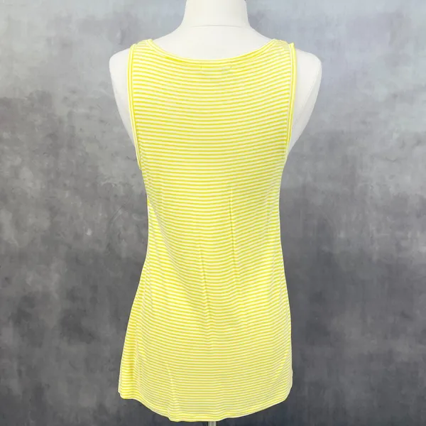 GAP Maternity Womens‎ Tank Top Size Small Asymmetrical Striped Summer Beachy - Image 3