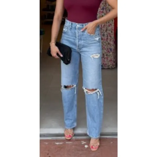 NWT AGOLDE 90's Jean Mid Rise Loose Fit Sz. 31 - Image 2