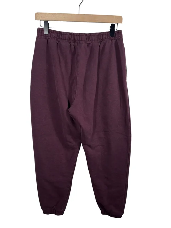 Gymshark Rest Day Sweats Joggers Medium Deep Plum Marl‎ Purple Sweatpants - Image 3