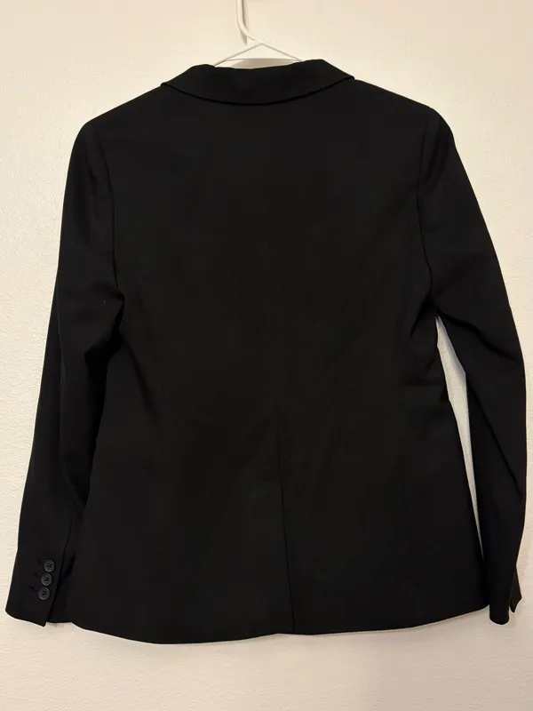 Banana Republic Black Women's Single-Breasted Blazer - Image 3