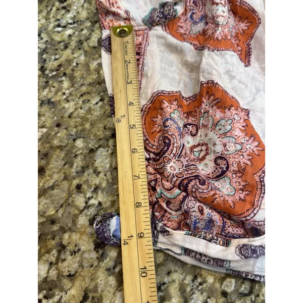 Intimately Free People Oasis Lounge Shorts Patchwork Size Medium Cuffed - Image 9