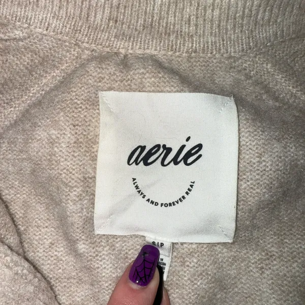 Aerie Striped pullover sweater - Image 3