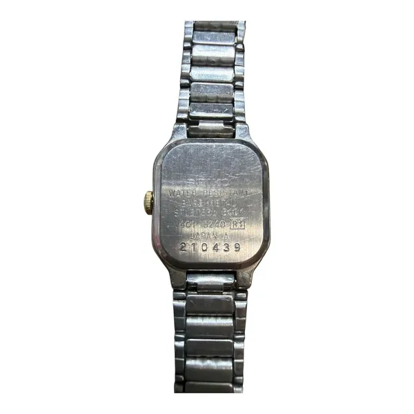 Seiko V401-5240 Quartz Two-Tone Bracelet Watch - Image 3