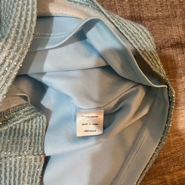 SUPERDOWN Tiffany Mini Dress in Light Blue - Image 6