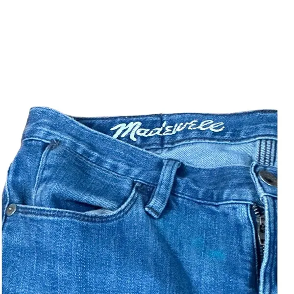 Madewell Skinny Skinny High Rise‎ Blue Denim Jeans Classic Fit Everyday Wear - Image 4