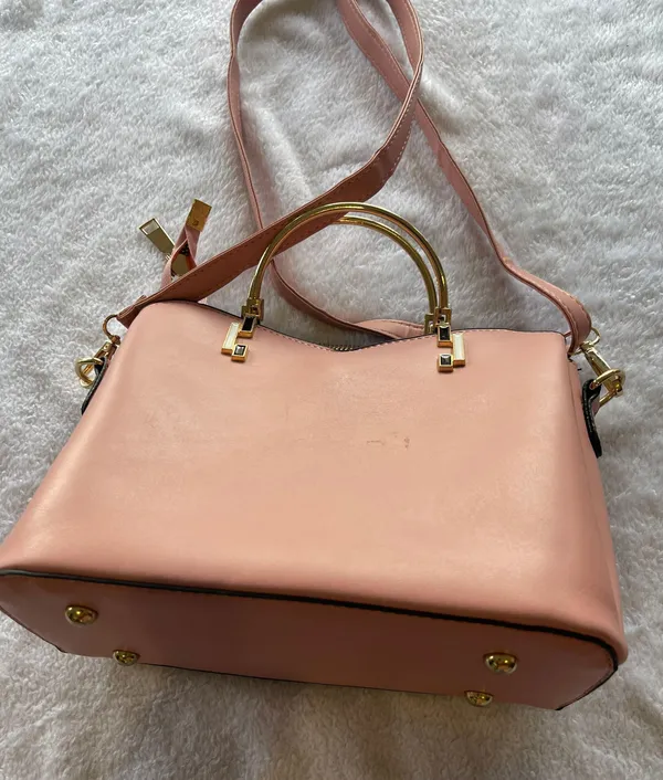 Women’s New Without Tags Pink And Blue Purse - Image 2