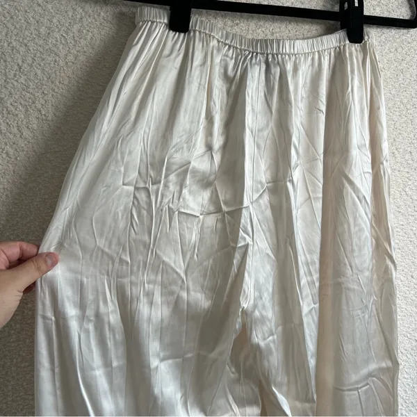 Solid & Striped NWT Women’s Monaco Satin Pant Brule Pants Size Medium‎ - Image 8