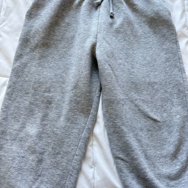 Zara Joggers‎ Sweatpants Womens Size Medium Gray Casual Fit Ankle Activewear Gym - Image 5