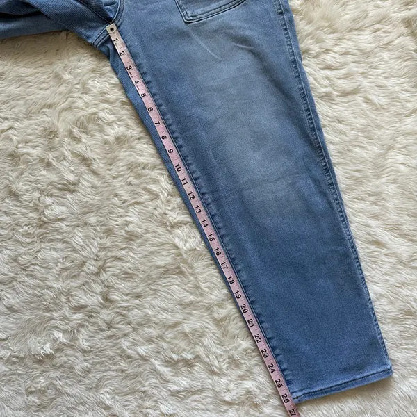 Madewell Jeans Pull-On Relaxed Elastic Waist Stretch Comfort Casual S - Image 11