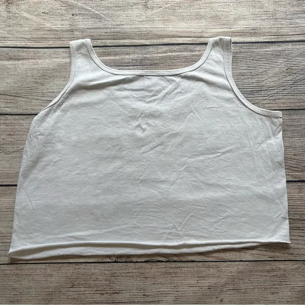 Vintage 90s Yosemite Columbine Cropped Top Womens Large Anvil‎ USA National Park - Image 7