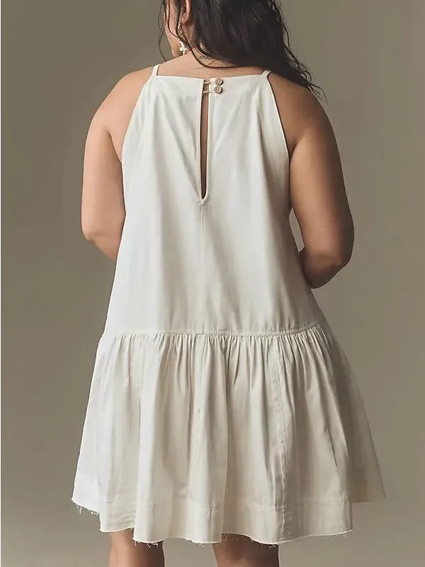 Anthropologie The Kyla Flounce Mini Dress by Pilcro NWT Size 1X Plus - Image 2