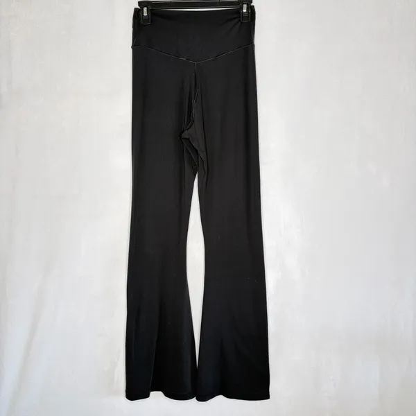 Aerie Black Xtra Twist Flare Leggings - Image 7