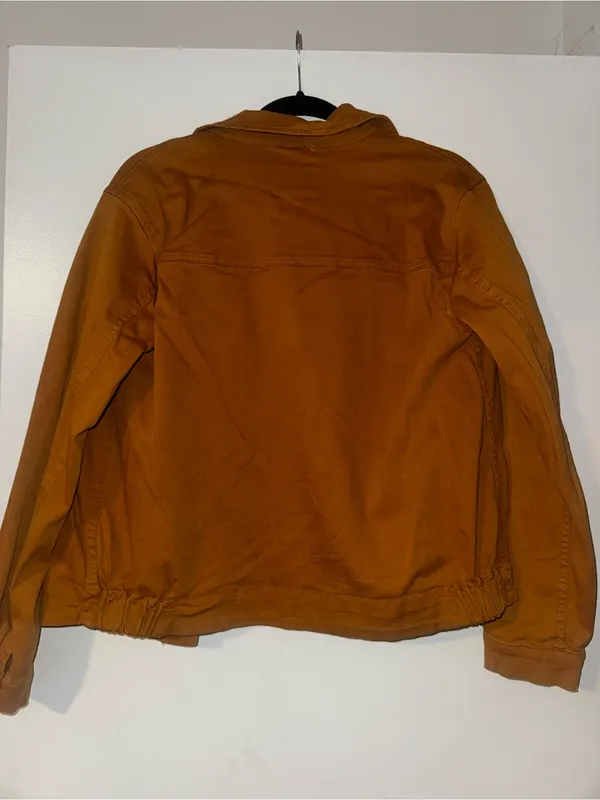 Sanctuary Women's Rust Button-Front Utility Jacket Size Medium - Image 9