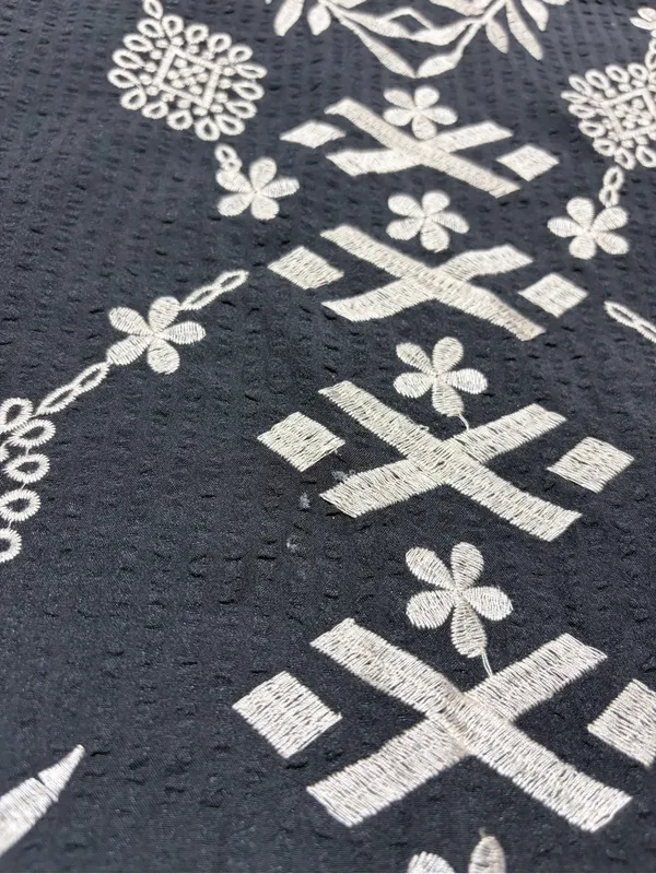 THML Embroidered Floral Shift Dress SMALL boho - Image 5