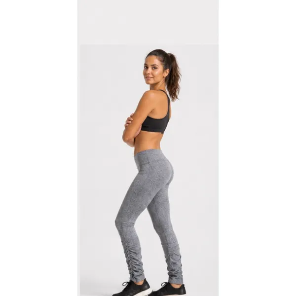 Lululemon Run: Turn Around Tight Leggings High Rise Gray Size S - Image 2