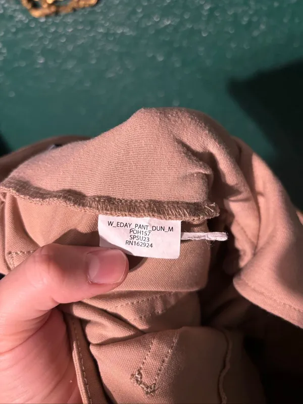Bylt Womens Tan Chino Pants Sz Medium - Image 4