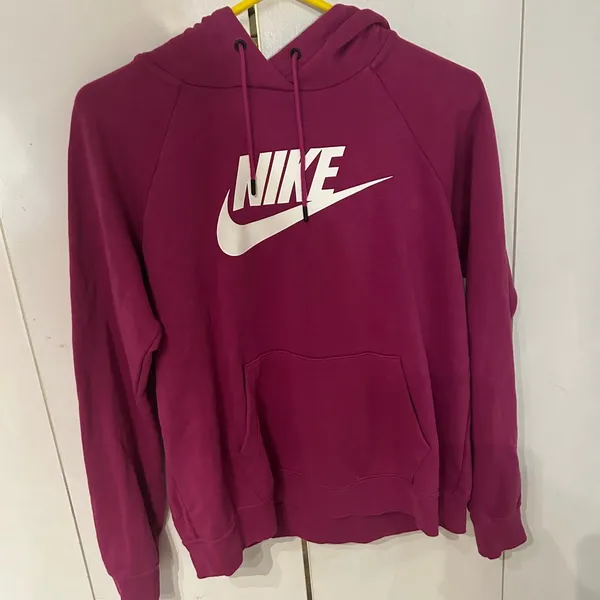 Nike Fuchsia Pullover Hoodie - Image 4
