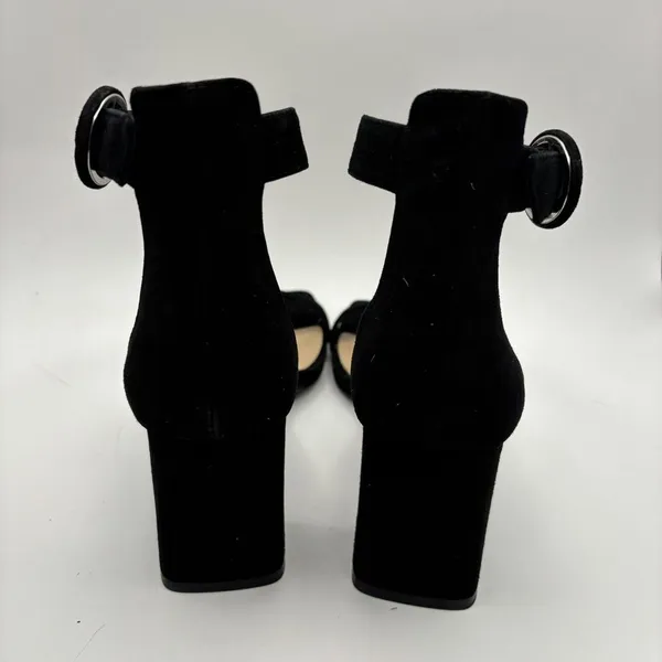 Steve Madden Women Reverie Ankle Leather Square Toe‎ Sandals shoes sz 6M - Image 3