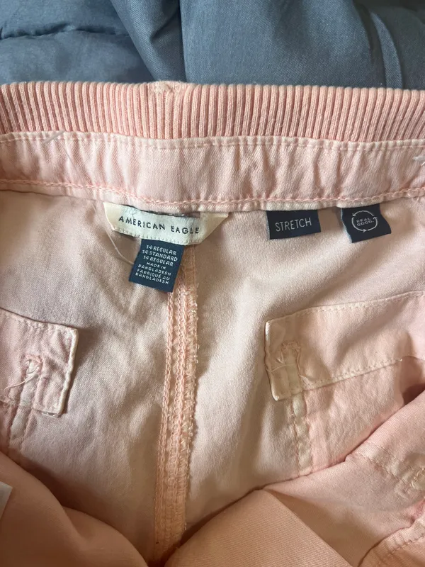 American Eagle Dreamy Drape Stretch Cargo Pants - Image 3