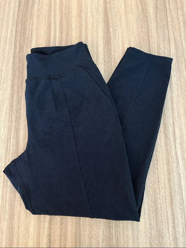 Beyond Yoga Spacedye Everyday Pants Women’s Size Medium Navy Blue - Image 3