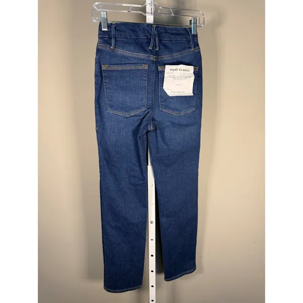 Good American Always Fits Good Classic High Rise Jeans Size 00–4 NWT - Image 2