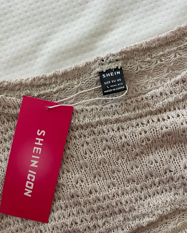 SheIn Icon Extra Cropped Sweater - Image 2