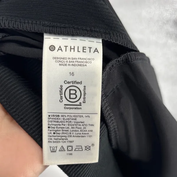 Athleta Brooklyn ankle pants 16 black new - Image 5