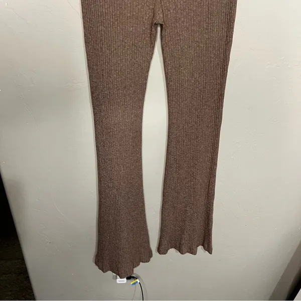 Alix NYX Delaney Revolve Ribbed High‎ Rise Pull On Flare Pants - Image 9