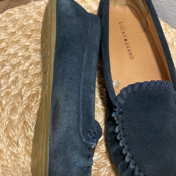 Lucky Brand Analyse womens blue-green loafers size 7 - Image 10