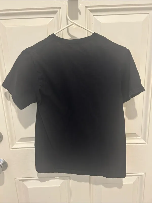 Wednesday Black Graphic Tee - Image 3