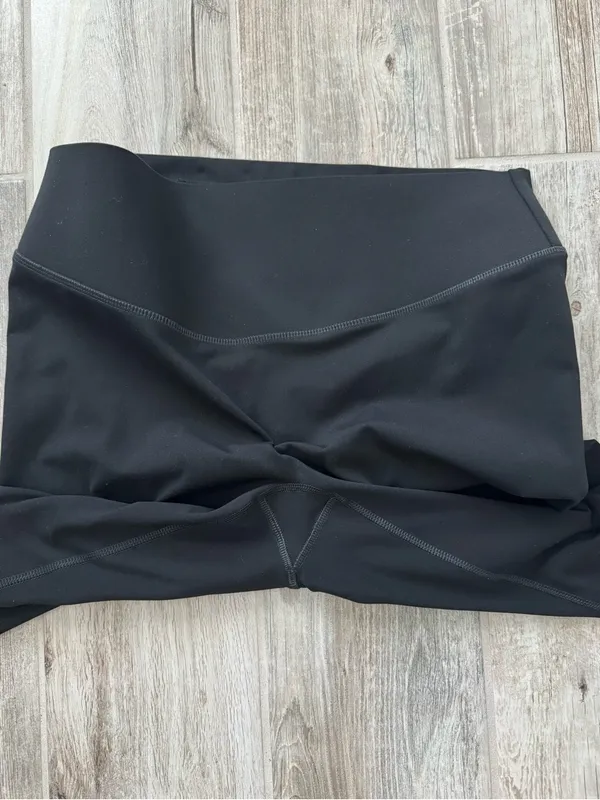 Fabletics The No-Seam Pureluxe TLC Leggings 7/8 In Black Size Large - Image 9