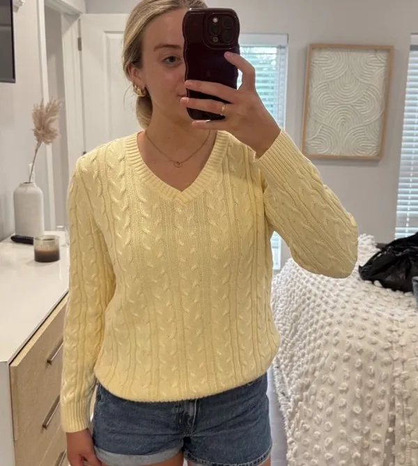 croft and barrow knit sweater M - Image 2