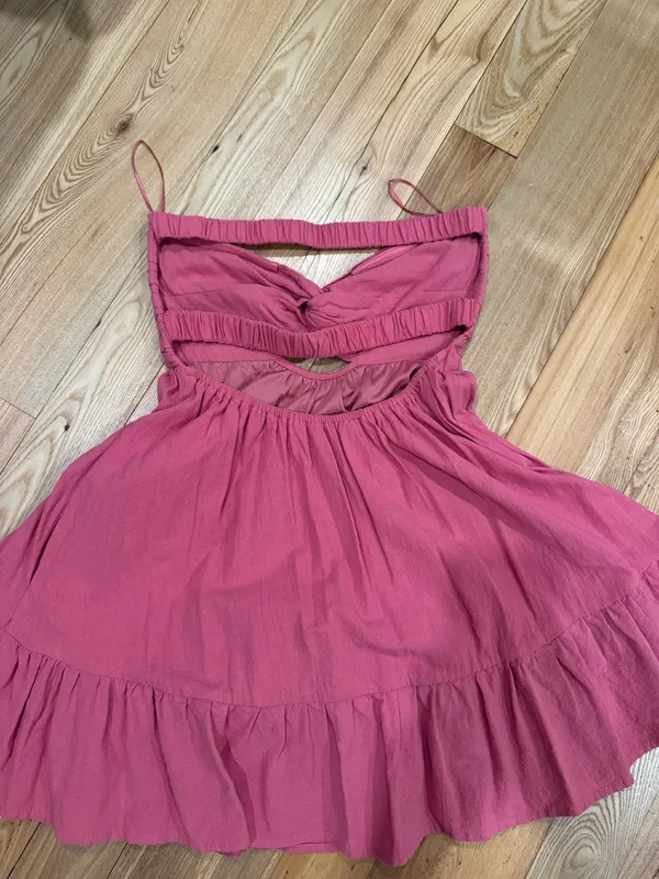 Cotton Candy LA Pink Mini Dress - Image 2
