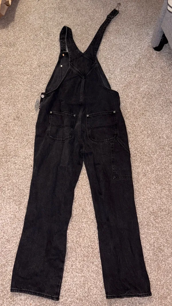 Old Navy Black Overalls Denim - Image 4