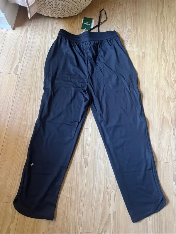 HALARA Black Jogger-Style Drawstring Sweatpants - Image 3