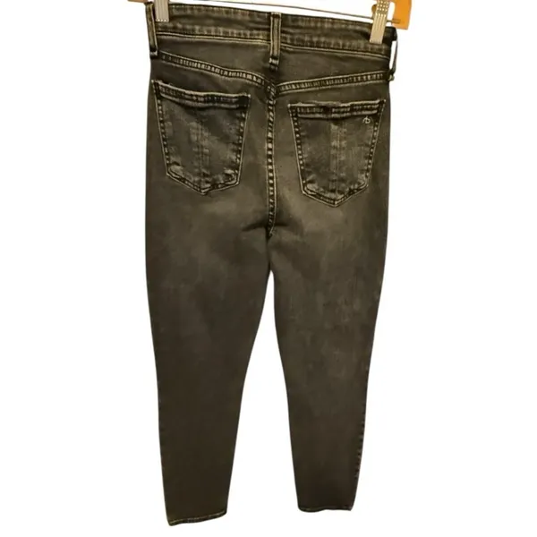 Rag & Bone Distressed‎ Black Jeans nwot - Image 6