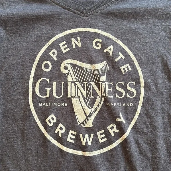 Wright & Ditson Guinness Beer Graphic Tee Alcohol Bar Irish - Image 3