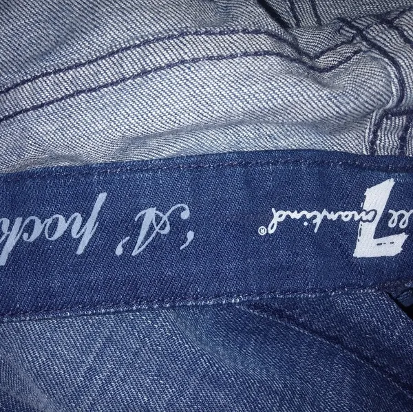 7 For All Mankind 10 30 A Pocket Dark Wash Jeans - Image 4