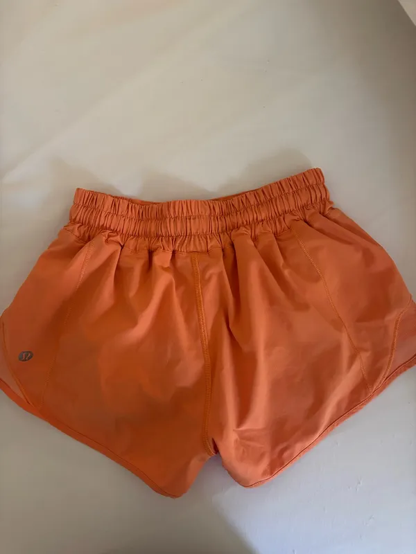 Orange Lululemon Shorts - Image 2