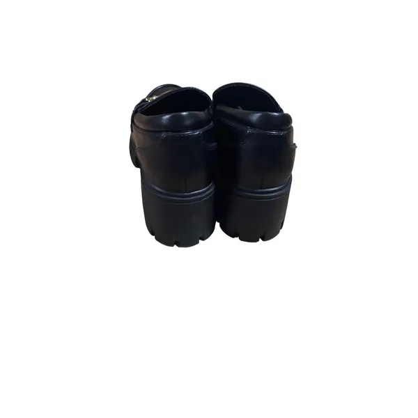 Dream Paris Womens Chunky Platform Loafers Size 6 Black Horsebit Lug Sole Goth - Image 5